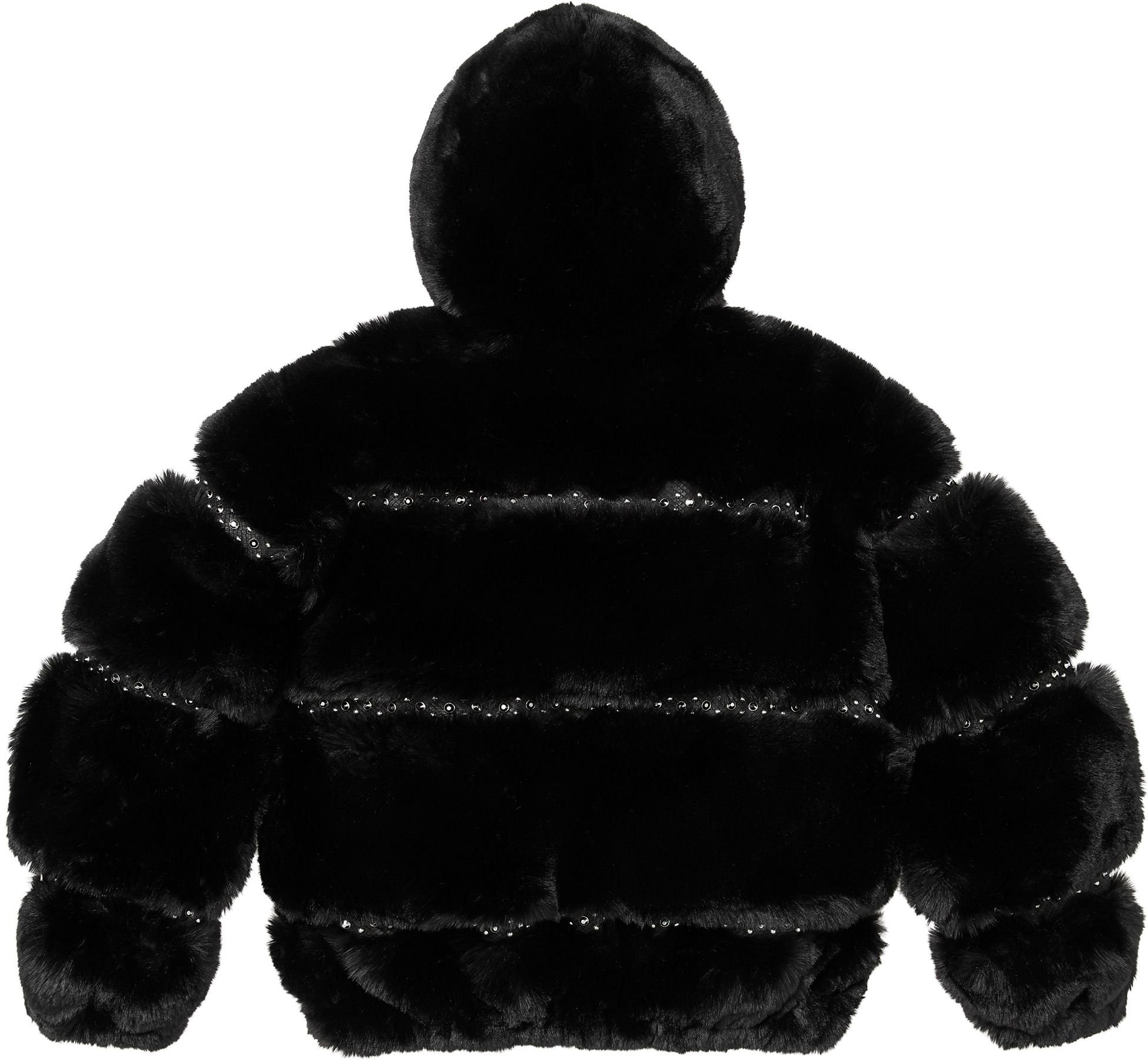 Supreme®/b.b. Simon® Faux Fur WINDSTOPPER® Hooded Bomber Jacket view 3